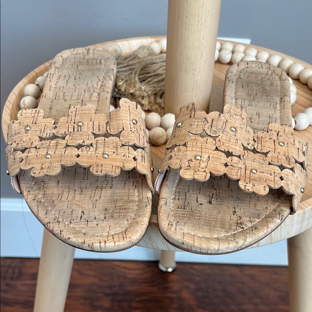 Kate Spade Cork Slide Sandals